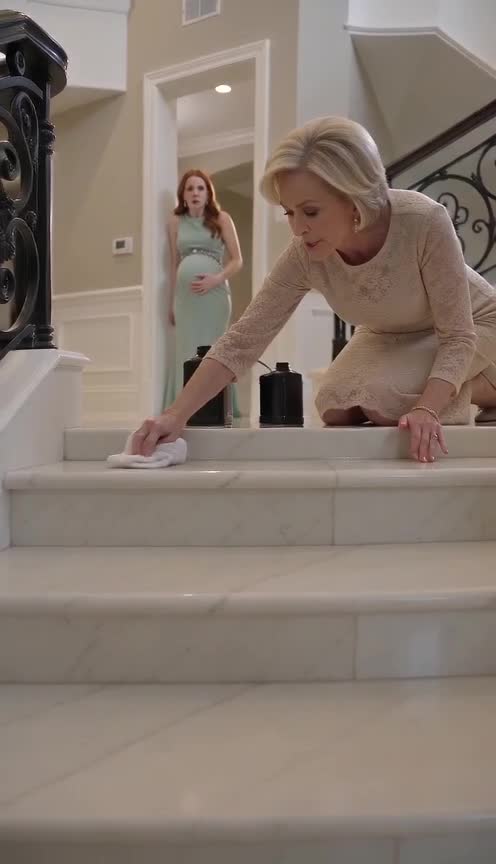 My Mother-in-Law Greased the Stairs to Kill Me Pregnant, but the Wrong Person Fell