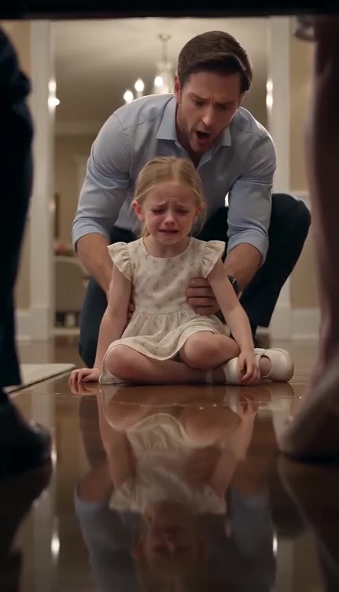 Everyone Watched My Daughter Cry Until Her Father Finally Revealed the Truth