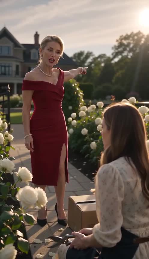 The White Roses Remembered What Everyone Inside the Mansion Tried to Forget