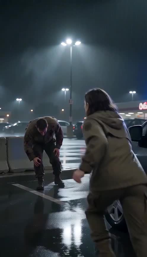 She Saved a Wounded Stranger Then Eight Marines Arrived at Her Door