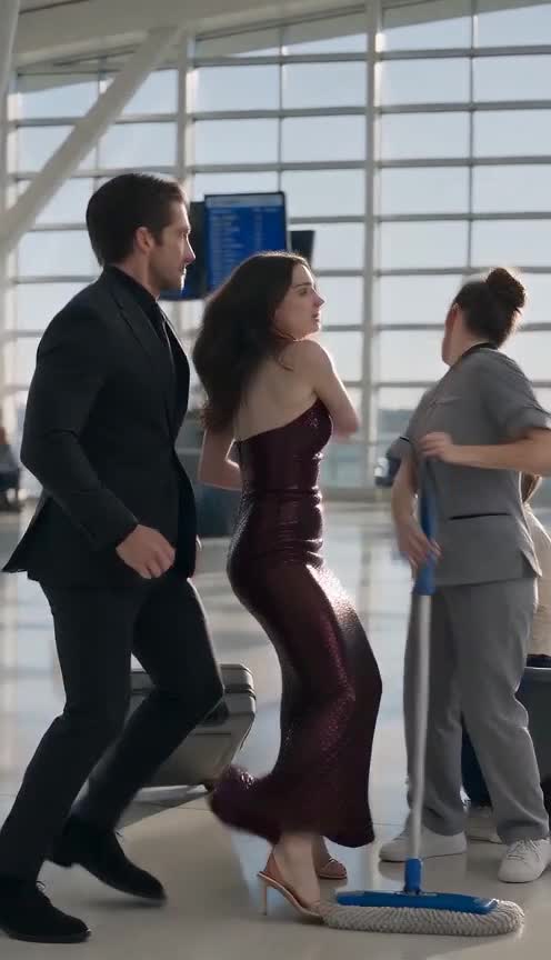 I Saw My Ex Cleaning at the Airport Then Her Twins Looked Exactly Like Me