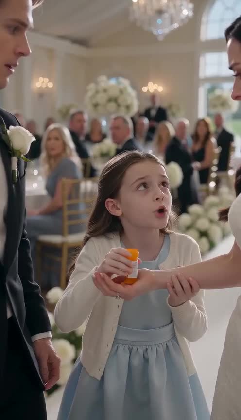 The Flower Girl Put a Pill Bottle in the Bride’s Hand Before Everything Broke