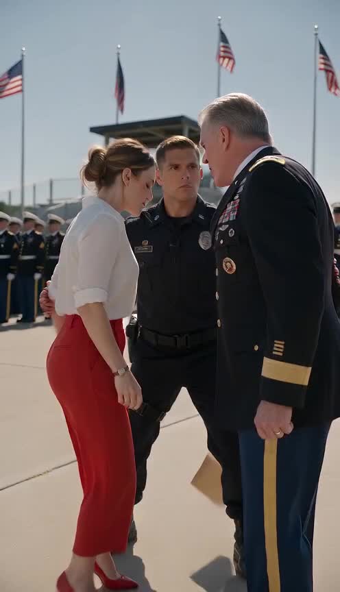 My Father-in-Law Ordered Me Off Base Until a Four-Star General Saw My Face