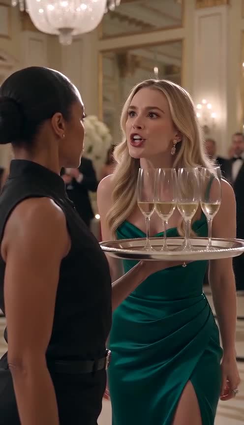 The Night a Champagne Tray Exposed What Everyone Had Been Paid to Ignore