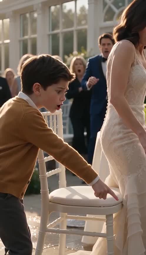 The Boy Everyone Blamed at the Wedding Saw What the Adults Refused to See