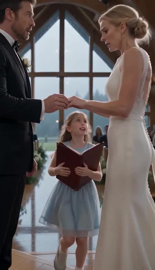 A Little Girl Stopped Her Father’s Wedding and Exposed a Family Betrayal
