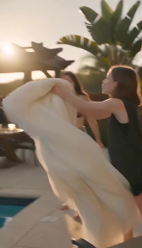 My Sister Threw My Fiancée’s Wedding Dress in the Pool and Instantly Regretted It