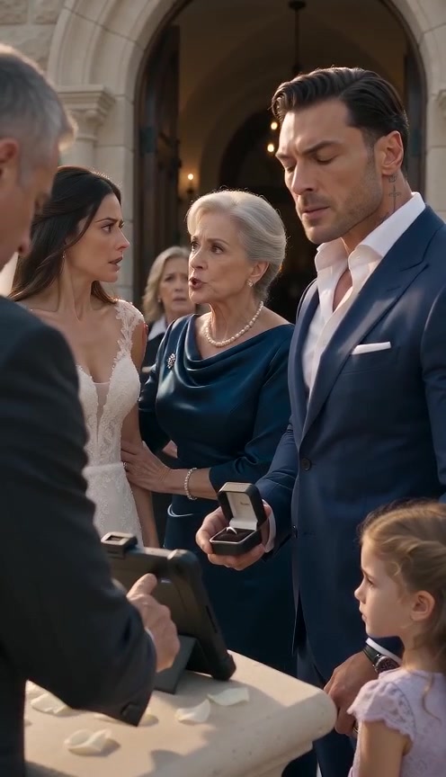 The Little Girl Who Stopped a Wedding and Exposed What Money Had Hidden