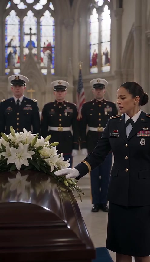 The Voice on Her Father’s Coffin Forced the Whole Church to Choose