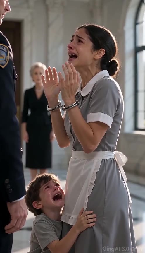 When the Handcuffs Closed, the Child Chose the Woman Everyone Else Betrayed