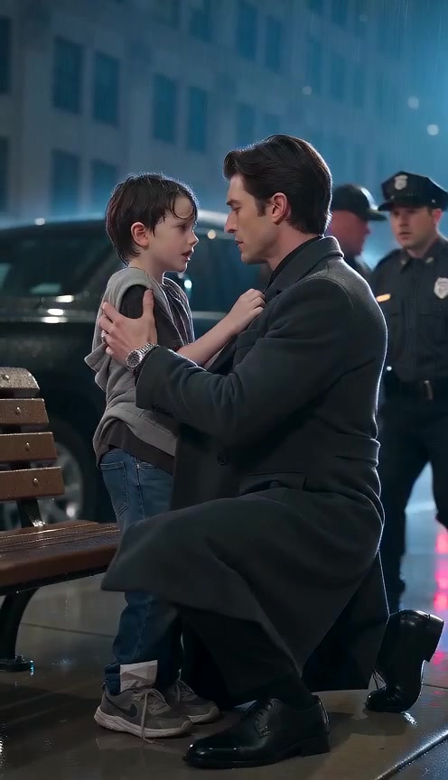 The Boy Who Chose a Stranger Before the Men in Uniform Reached Him
