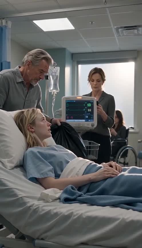 Her Father Brought a Garbage Bag to Her Hospital Bed, Then the Truth Came Out