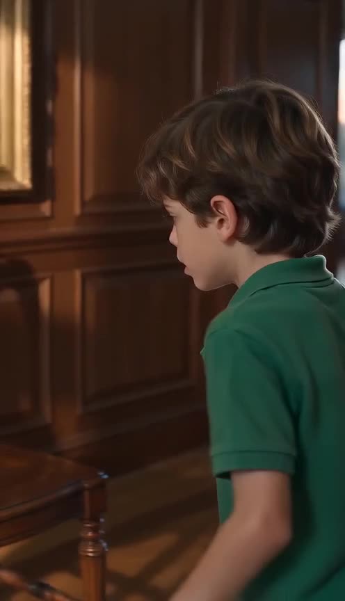 Boy Broke the Family Portrait and Revealed a Secret Hidden for Years