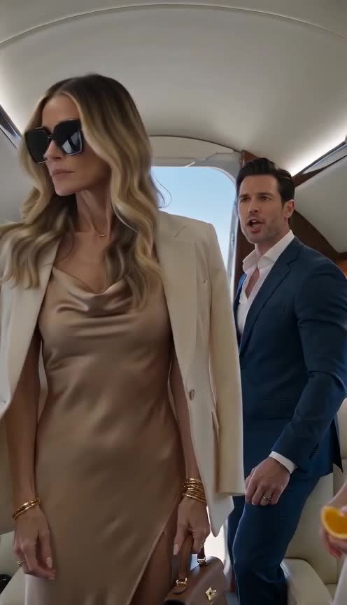 My Husband Gave His Secretary My Seat on Our Private Jet—Then the Crew Bowed to Me