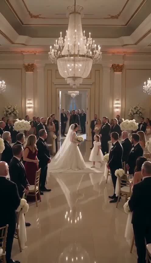 The Little Girl Interrupted My Wedding With A Secret I Never Knew