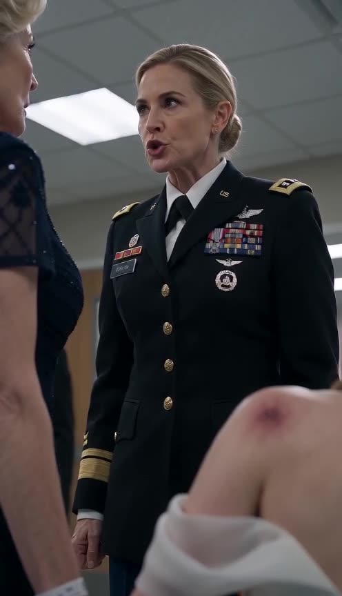 The Night Her Mother’s Uniform Became the Most Dangerous Witness in the Room