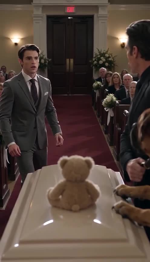At His Daughter’s Funeral, Nathan’s Dog Chose One Man No One Could Ignore