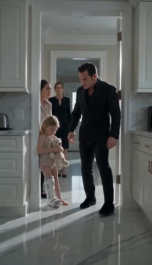 Mafia Boss Found His Maid’s Daughter Apologizing For A Scratch That Exposed A Dark Secret