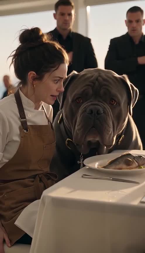 The Night a Silent Dog Broke Every Rule at Providence’s Most Dangerous Table