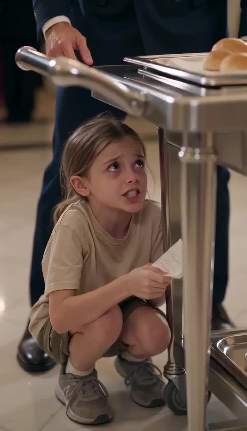 The Little Girl Beneath the Silver Buffet Forced a Powerful Family to Choose What Truth Would Cost