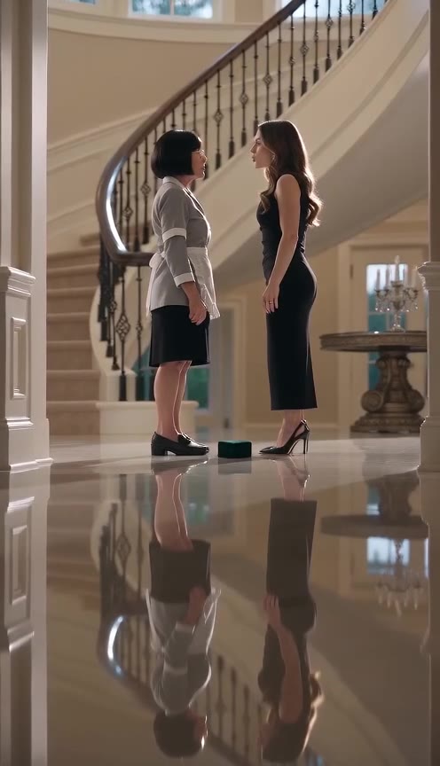 The Night She Fired a Maid From a House That Was Never Hers