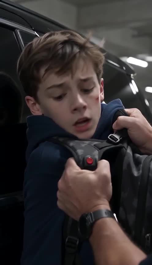 The Boy Against the Black SUV Had One Button Left to Press