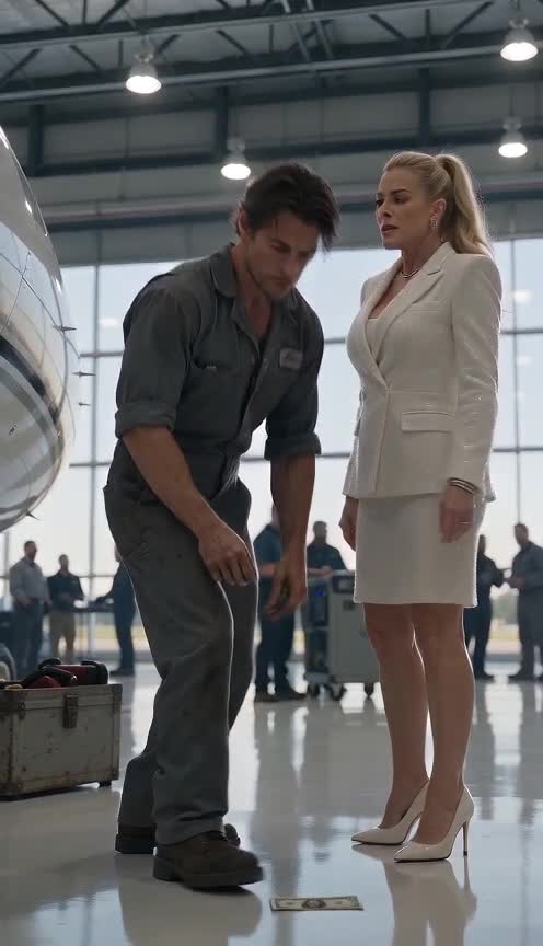 She Mocked the Single Dad With $120 Until He Exposed Why Her Jet Wouldn’t Start