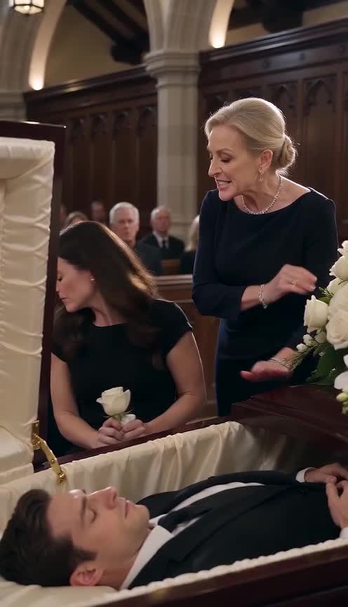 My Husband Moved Inside His Coffin and Exposed His Mother’s Funeral Betrayal