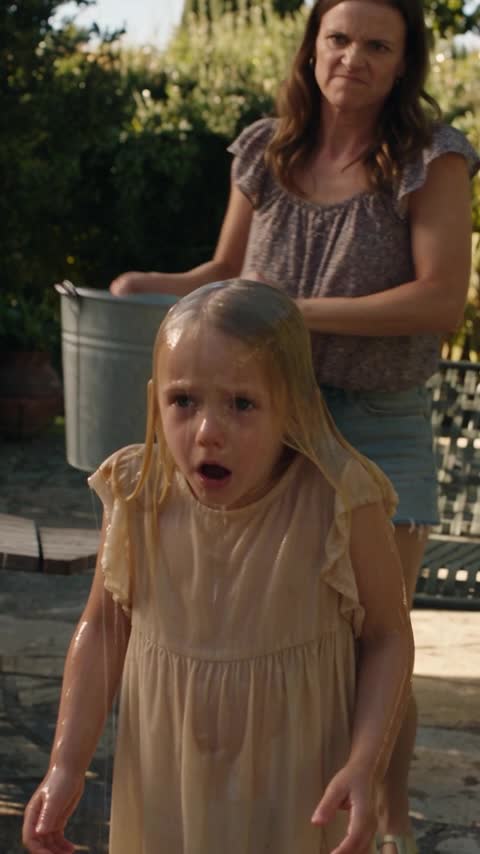 Stepmother Drenched His Little Girl Until Grandpa Stallone Walked In and Saw Everything