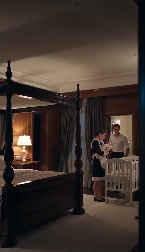 Father Pointed A Gun At The Nanny Until His Newborn Revealed A Terrifying Truth Inside The Mansion