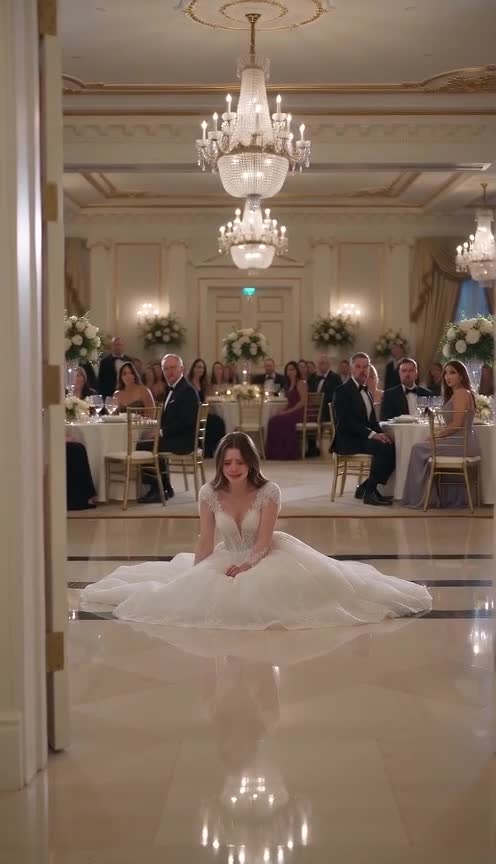 She Cried Alone at Her Wedding Until a Stranger Became Her Protector