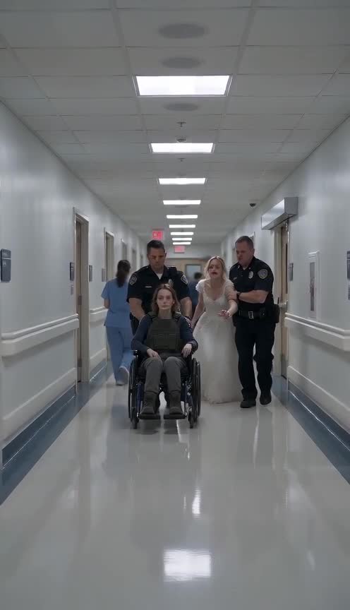 Bride Faces Injured Woman in Hospital Corridor as a Hidden Truth Begins to Surface