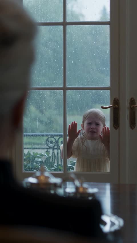 A Little Girl Cried Outside in the Rain Until Her Powerful Grandmother Heard Her