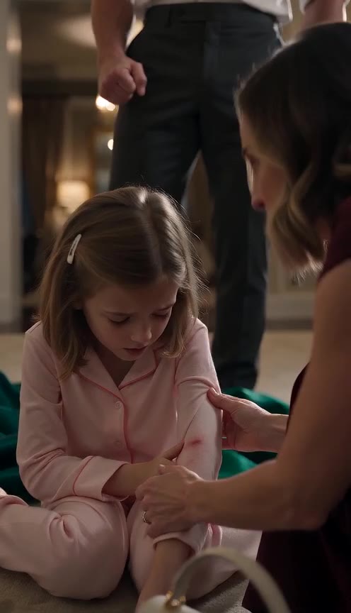 My Daughter Whispered the Truth After My Husband Beat Her Over His Mistress's Dress