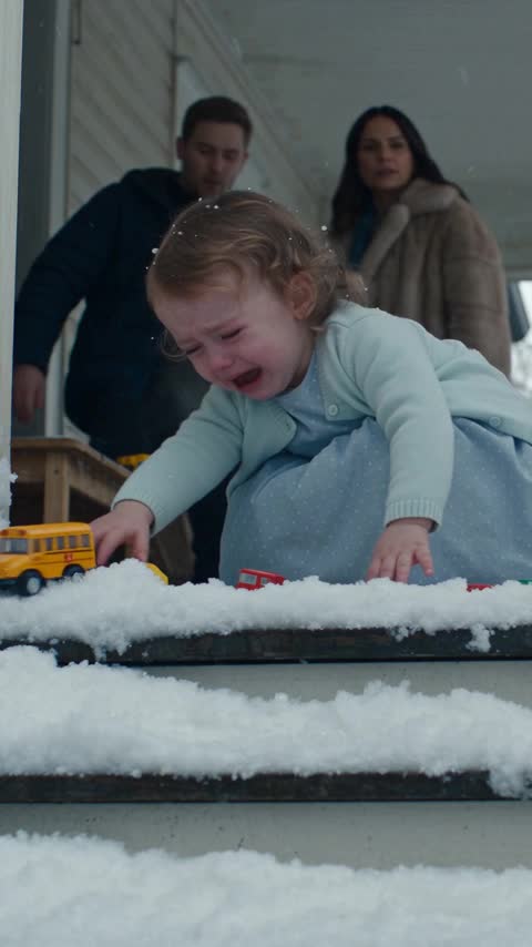Stallone Found His Granddaughter Crying In The Snow And Exposed Their Cruel Secret