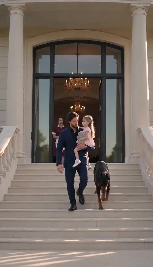 The Mansion Goodbye That Made a Little Girl Hold Tighter to Her Father
