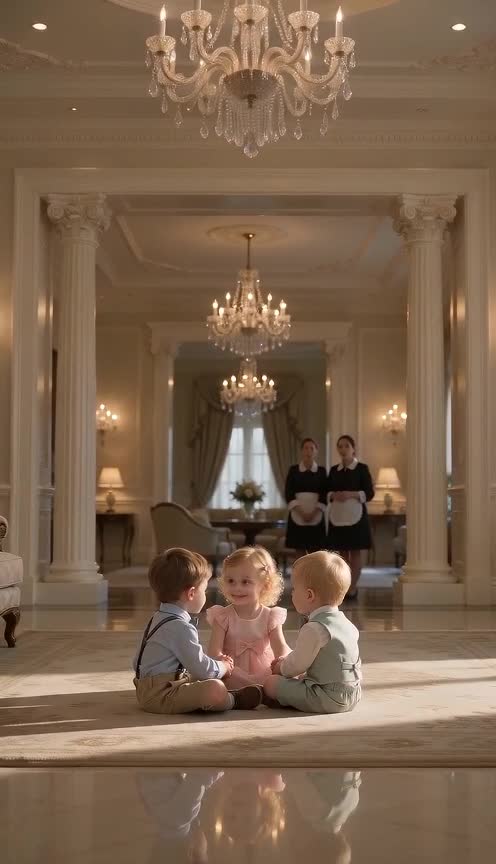 A Man Walked In And Found Four Toddlers Sitting Together With A Secret He Never Expected