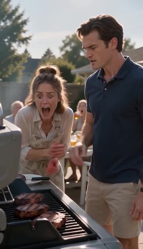He Burned Her Hand at the BBQ, Then Discovered She Owned Everything He Built