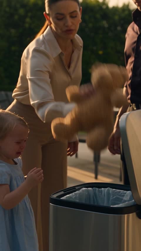 Grandpa Saw Them Throw Away Her Teddy Bear and Made Them Regret Everything