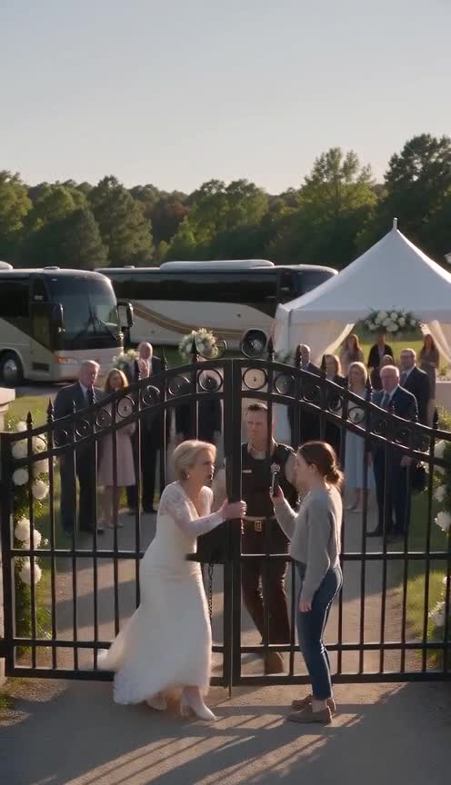 Bride’s Wedding Day Shatters When A Young Woman Arrives With A Truth She Can’t Ignore
