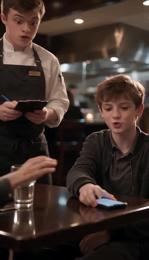 My Son Mocked a Waiter With Down Syndrome Until I Revealed a Secret He Never Expected