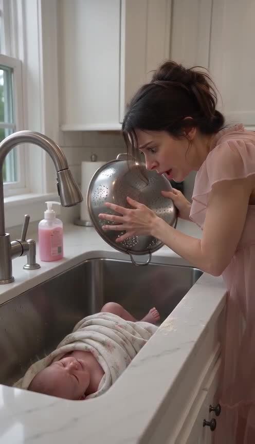 She Found Her Newborn Under A Colander And Uncovered A Terrifying Secret