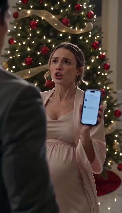 Pregnant Wife Left Her Ring Under The Tree After Catching Her Husband’s Christmas Betrayal