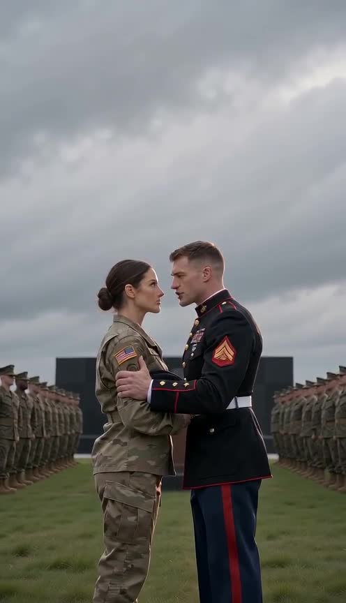 The Captain Tried to Humiliate Her Until Her Hidden Insignia Silenced 400 Marines