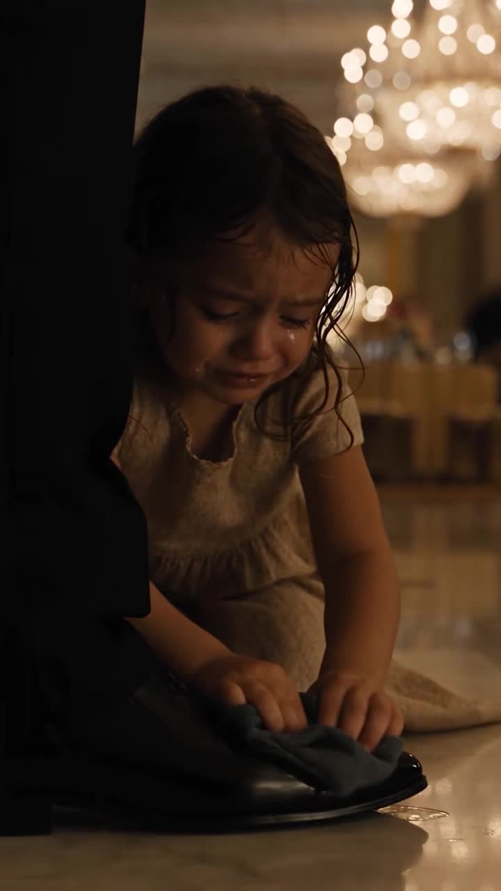 Little Girl Forced to Serve a Banquet Until a Powerful Protector Reveals His Fury