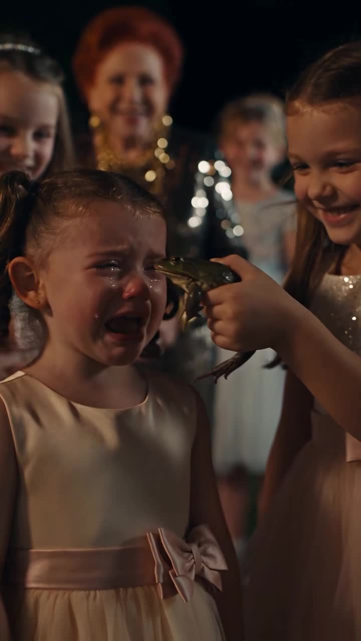 Mafia Matriarch Saves a Crying Girl and Stops a Cruel Family Celebration