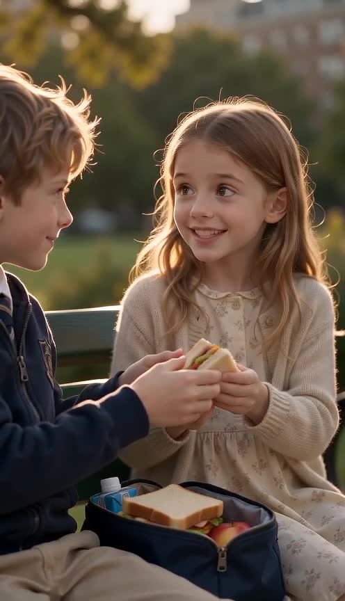 The Security Guard Who Watched Two Children Share Their Lunch and Saw the Kindness He Never Expected