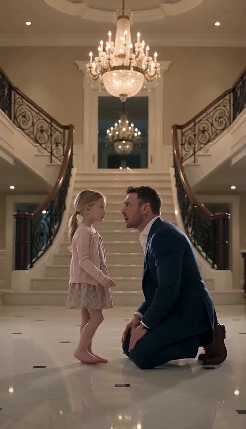 Little Girl Demands The Truth From Her Father After Discovering A Hidden Family Secret