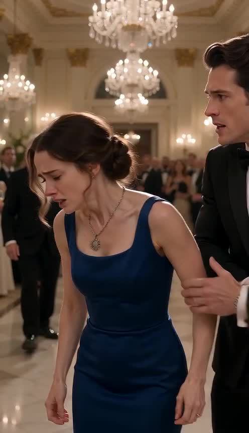 Her Husband Hid Her At The Gala Until A Billionaire Recognized Her Necklace