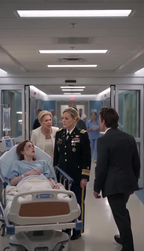 Military Officer Steps Between A Hospital Patient And An Angry Man As A Disturbing Truth Emerges